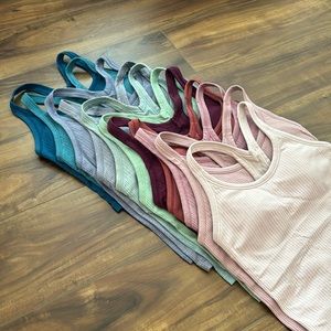 Lululemon Ebb to Street Tank Bundle *Cropped Sz 4-6